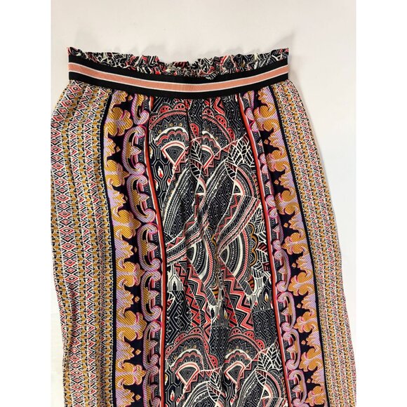 Maeve Anthropologie Womens Boho Print Wide-Leg Pants Medium - Picture 8 of 16